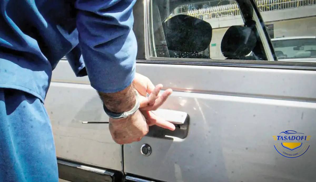 چگونه سرقتی بودن یک خودروی تصادفی را تشخیص دهیم؟