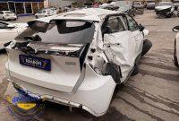 ام جی 4 تصادفی