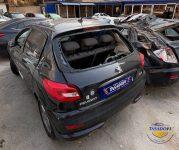 پژو 207 پانا دنده تصادفی