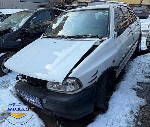 پراید تصادفی