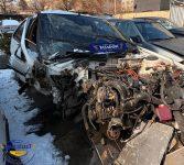 پژو پارس تصادفی