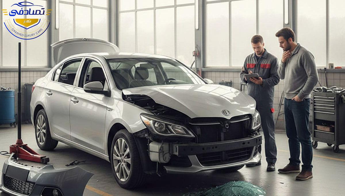 محاسبه هزینه بازسازی خودرو تصادفی